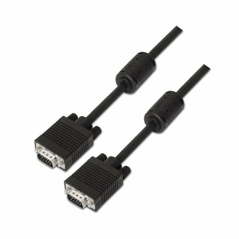 AISENS A113-0076 câble VGA 20 m VGA (D-Sub) Noir - Image 1