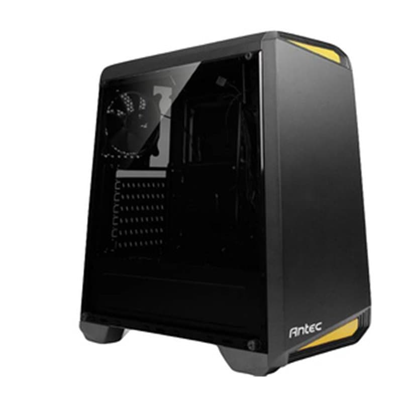 Antec NX100 Midi Tower Noir, Jaune - Image 1
