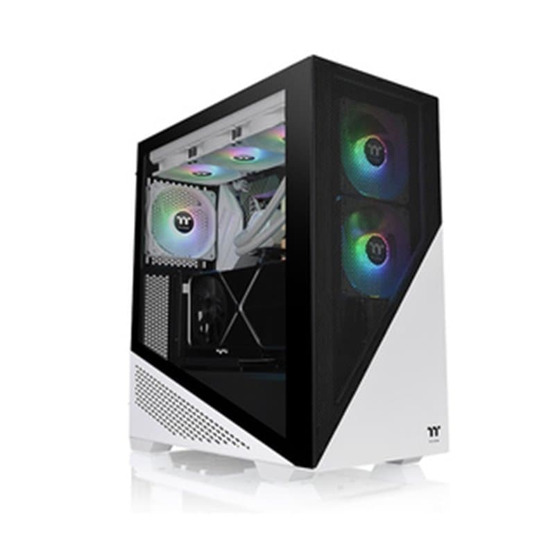Thermaltake Divider 370 TG Midi Tower Noir, Blanc - Image 1