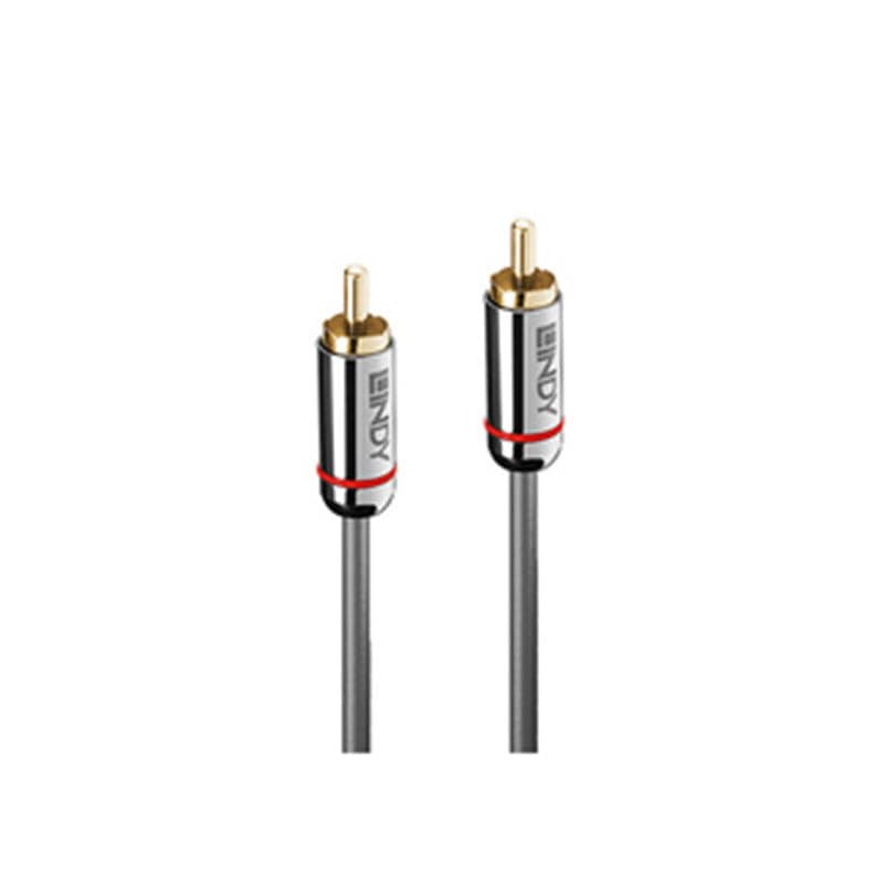 Lindy 35340 câble audio 2 m RCA Anthracite - Image 1