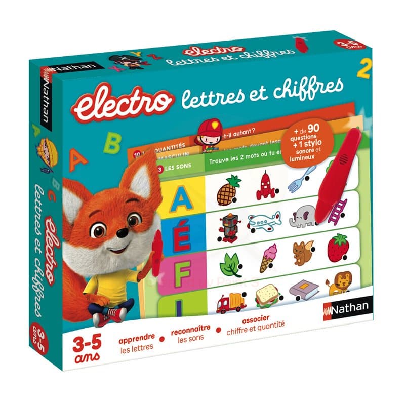 Jouet Educatif Nathan Letters and Numbers (Français) - Image 1