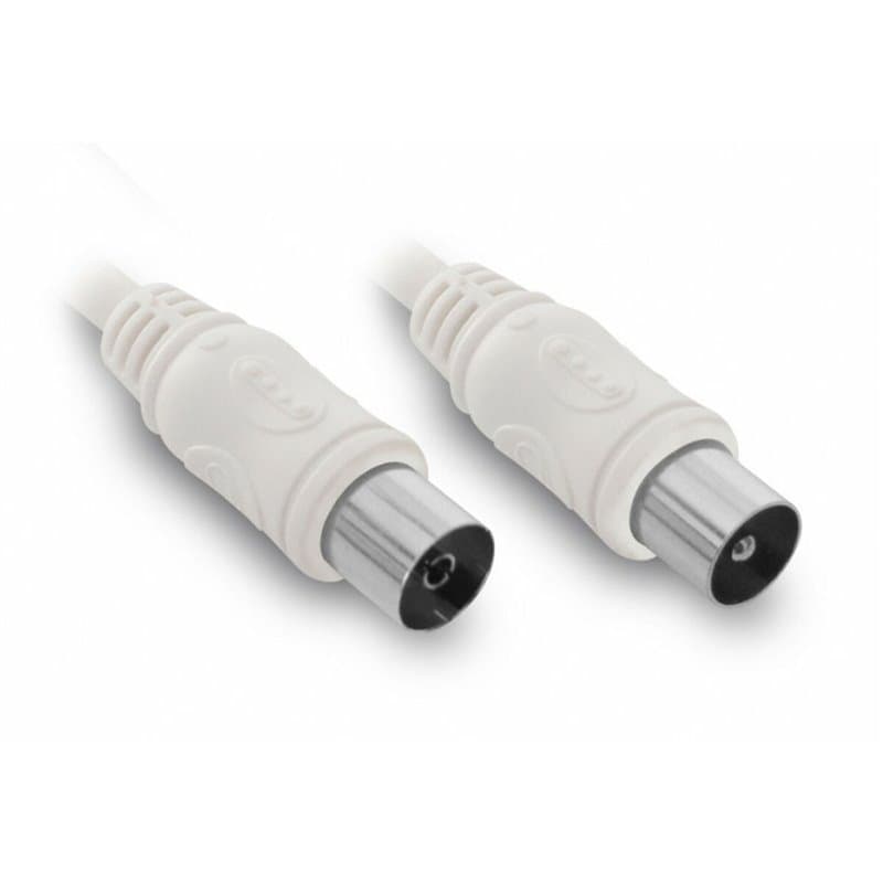 Câble Coaxial Antenne TV METRONIC 338003 Blanc - Image 1