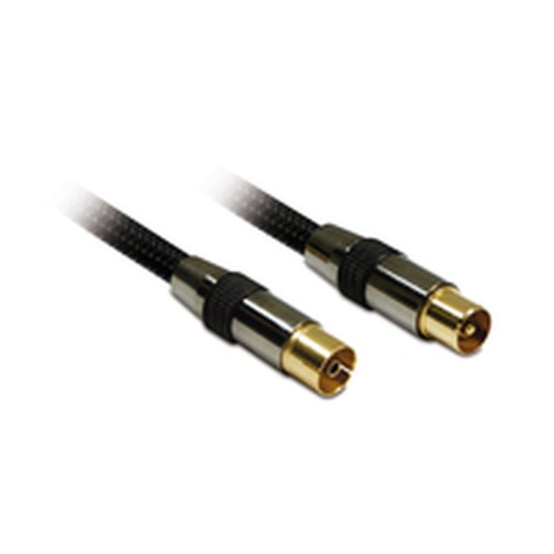 Câble Coaxial Antenne TV METRONIC 419002 Noir 5 m - Image 1