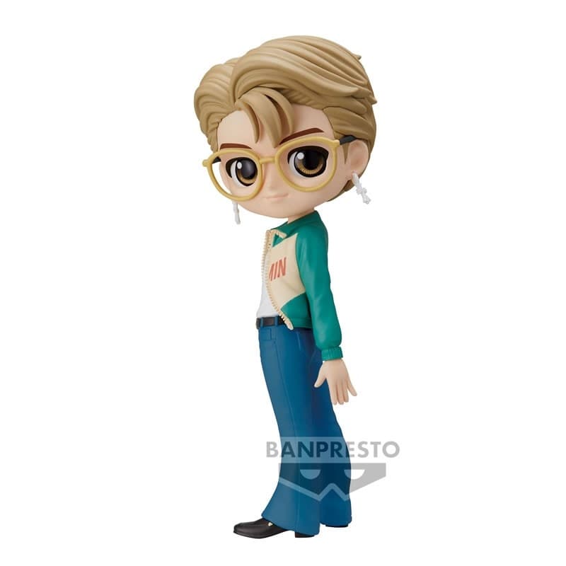 BTS - JIMIN V2 QPOSKET 14CMTINY TAN K-POP DYNAMITE - Image 1