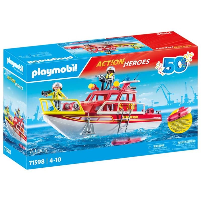 71598 Bateau de sauvetage et pompiers - Image 1