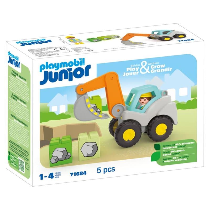 71684 PLaymobil Junior Pelleteuse - Image 1