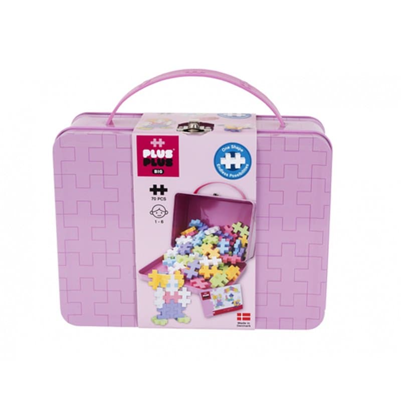 Plus Plus BIG Valisette Pastel 70 pieces - Image 1