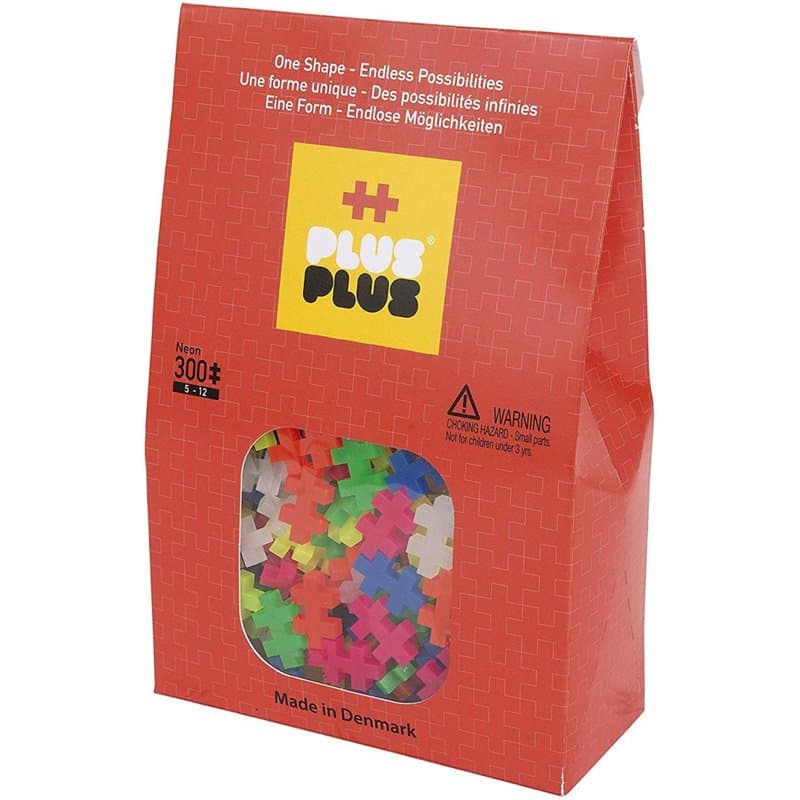 Plus-Plus Pack Mini Neon 300 pcs - Image 1