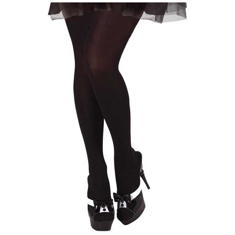 Collants de déguisement Noir Taille unique - Image 1