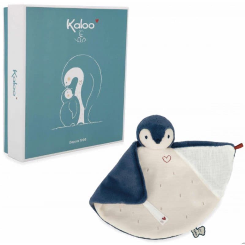 Doudou manchot - bleu - Kaloo - Image 1