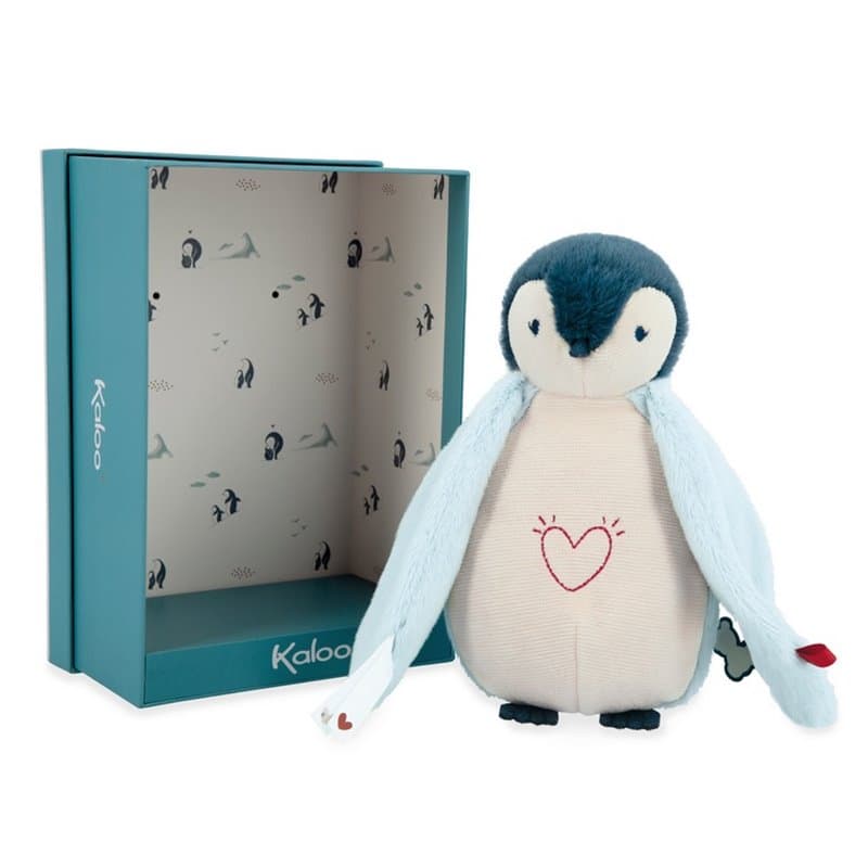 Peluche veilleuse - Manchot bleu - Image 1