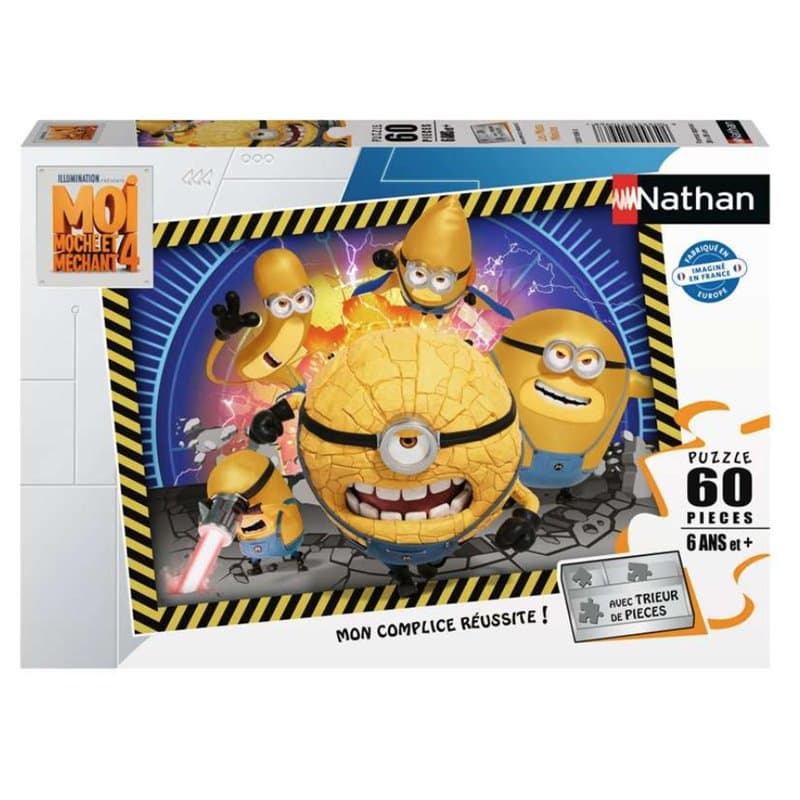 Puzzle 60 pieces - Moi moche et mechant 4 - Image 1