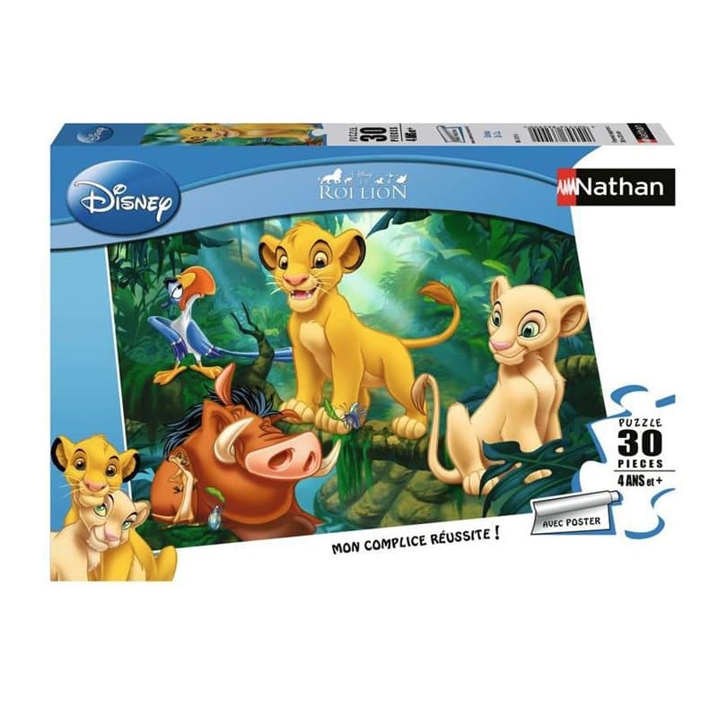 Nathan puzzle 30 p - Simba &amp, Co. / Disney Le Roi Lion - Image 1