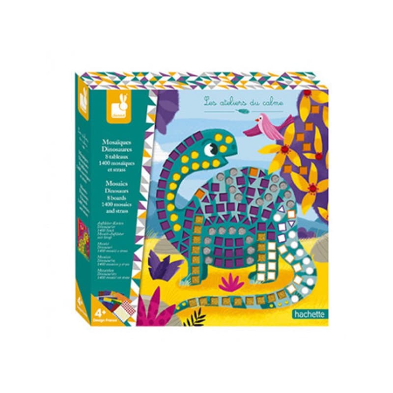 Kit Tableaux Mosaiques dinosaures - Image 1