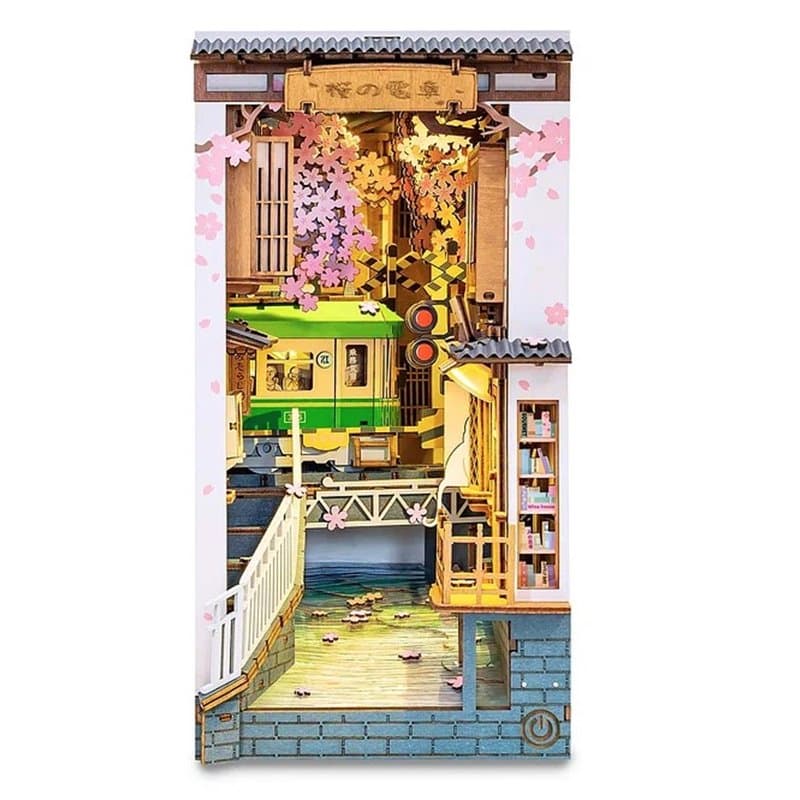 Serre livre en bois Sakura Densya - Image 1