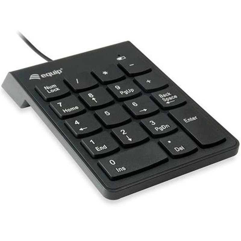 Equip 245205 clavier numérique Universel USB Noir - Image 1