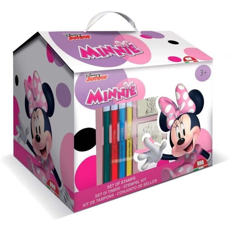 Maison de coloriage - MULTIPRINT - 9866 - 7 tampons Minnie - Image 1