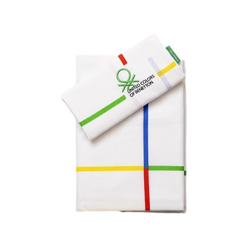 Jeu de draps Benetton RAINBOW 3 Pièces - Image 1