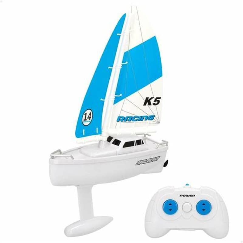 Bateau radiocommandé Colorbaby Voilier 2,4 GHz - Image 1