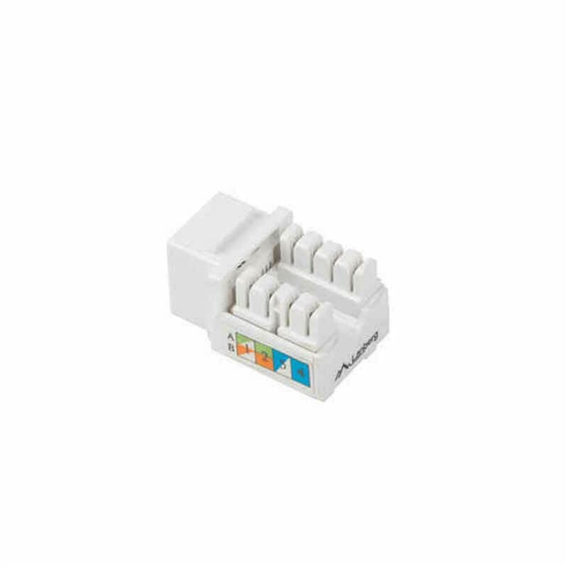 Connecteur RJ45 Lanberg KSU6-1090 Blanc - Image 1