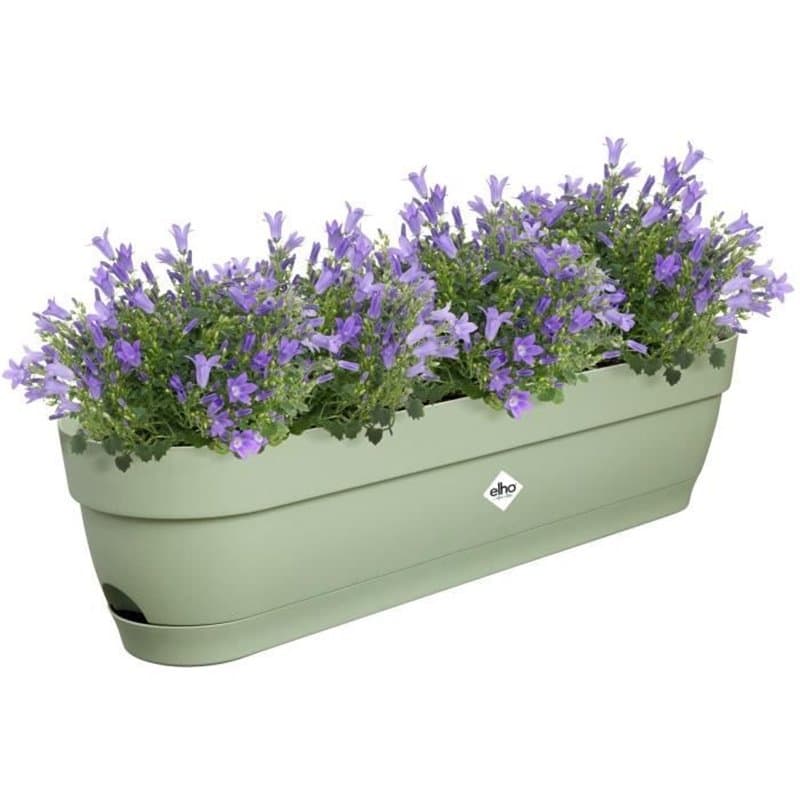 Planteur Rectangle VIBIA - Plastique - Réservoir - Ø70 - Vert - Image 1