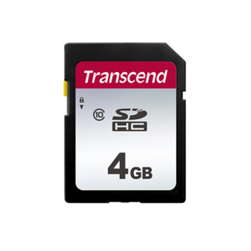 Transcend SDHC 300S 4GB 4 Go NAND Classe 10 - Image 1