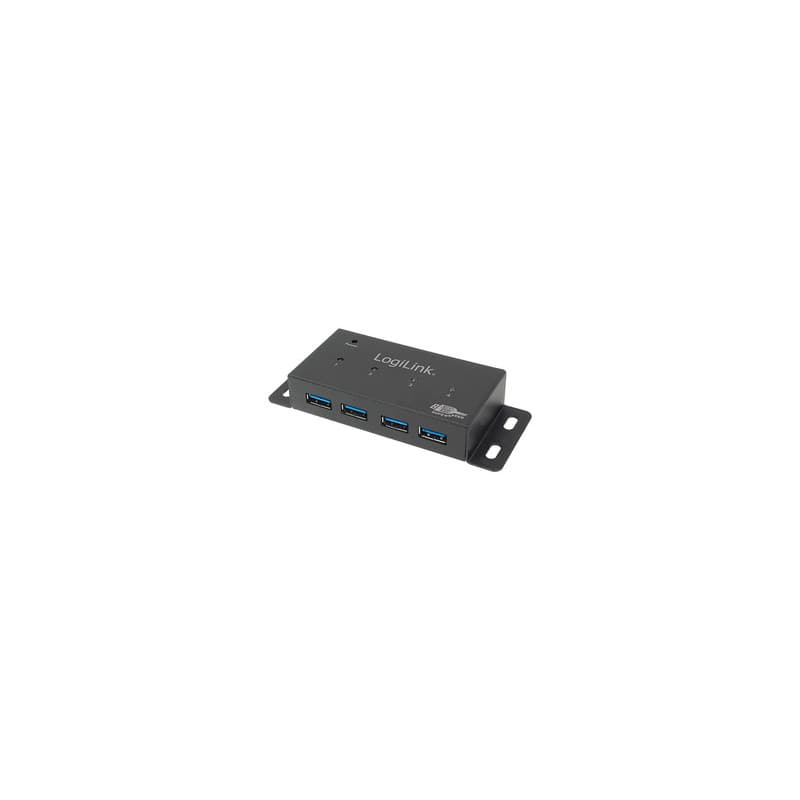 LogiLink UA0149 hub & concentrateur 5000 Mbit/s Gris - Image 1