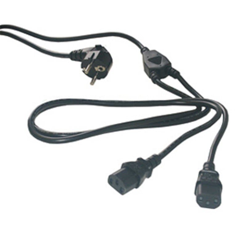 MCL Power Cable Black 2.0m Noir 2 m - Image 1