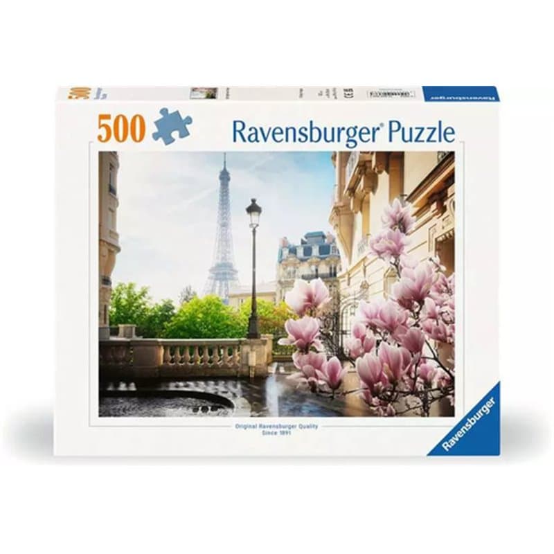 500p puzzle Le printemps a Paris - Image 1