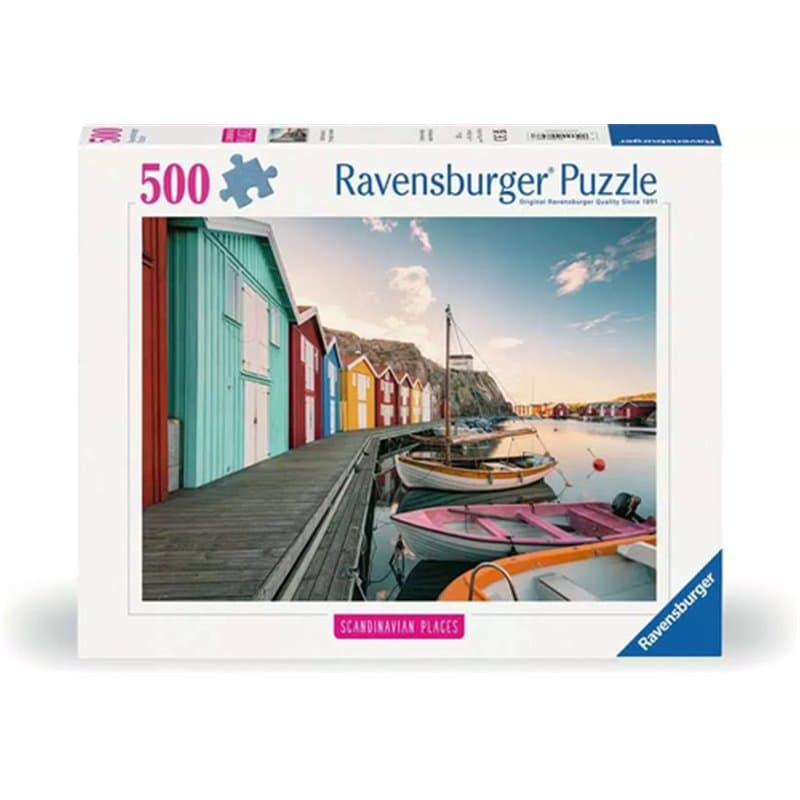 500p puzzle Maisons flottantes en Suede - Image 1