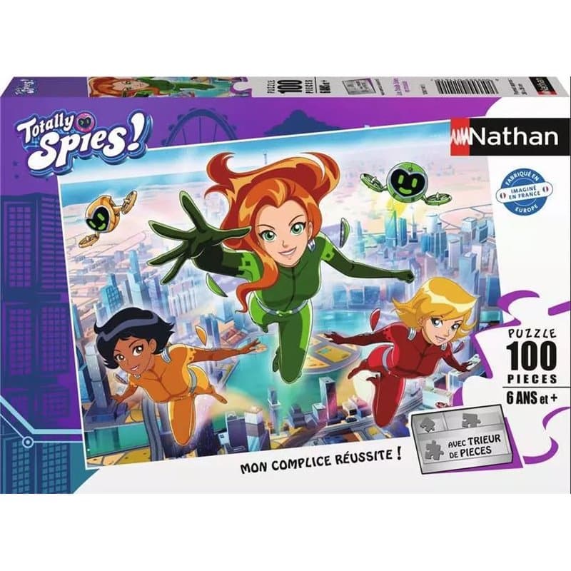 Puzzle 100p Les Totally Spies en mission - Image 1