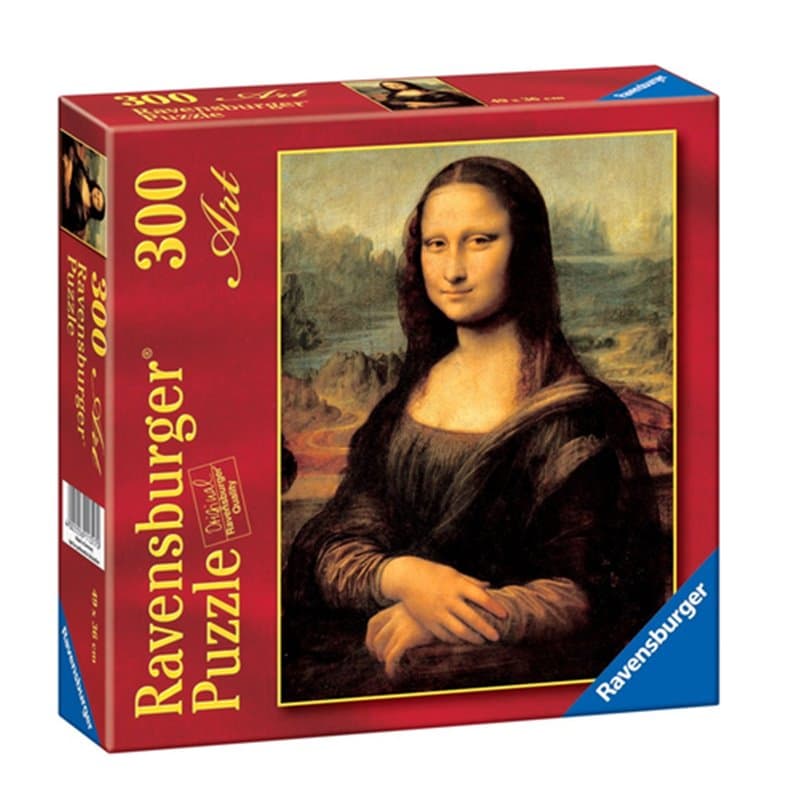 300 p Art collection - La Joconde  Leonard de Vinci - Image 1
