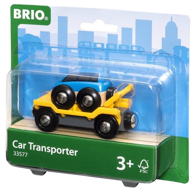Brio 33577 Wagon transport de voiture avec rampe - Image 1
