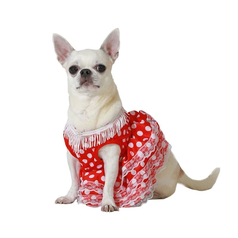 déguisement pour chien Taille L Danseuse de Flamenco - Image 1
