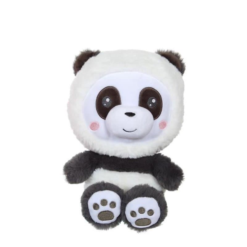 Peluche Panda Hoody Pets - GIPSY TOYS - 24 cm - Image 1