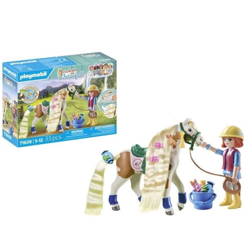 PLAYMOBIL - 71639 - Ellie avec cheval - Image 1