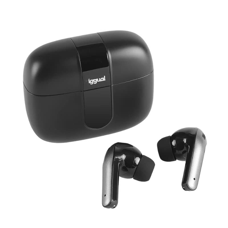 Webcam Gaming iggual IGG319345 Noir - Image 1