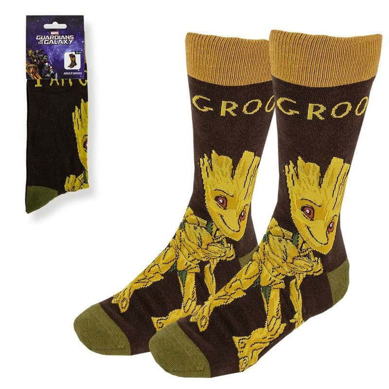 Chaussettes Marvel Noir 38-45 - Image 1