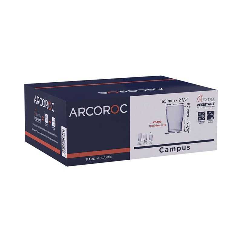Verre Arcoroc Campus Transparent verre 180 ml - Image 1