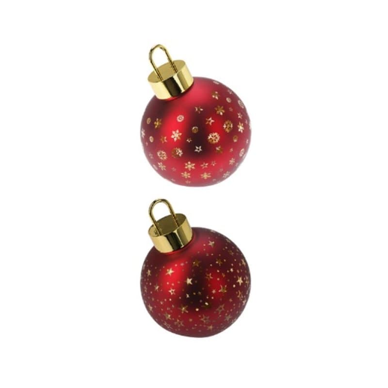 Boule de Noël Lifetime Rouge Ø 15 cm Lumière LED - Image 1