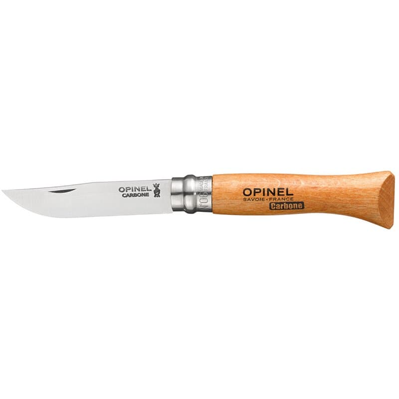 Couteau Opinel Nº6 Acier au carbone Bois de hêtre 7 cm - Image 1