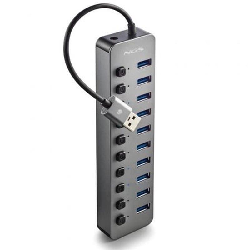 Hub USB NGS IHUB10 Gris - Image 1
