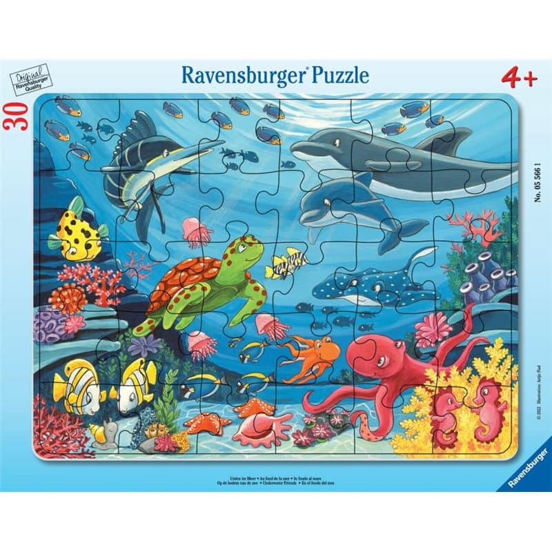 Puzzle fond de la mer 30-48p - Image 1