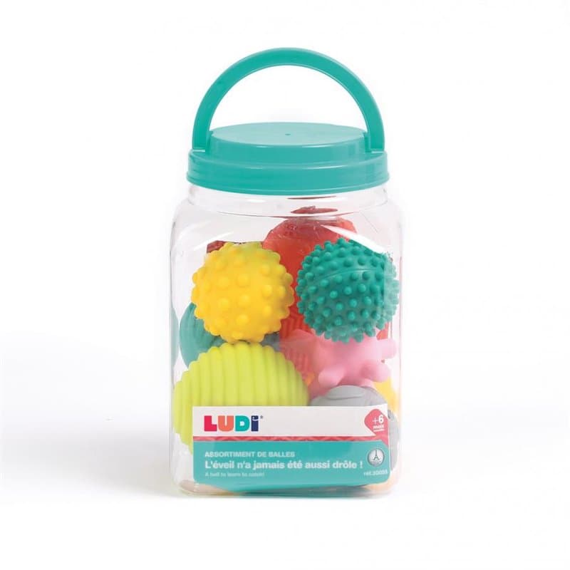 8 balles assorties pour les petits - Image 1