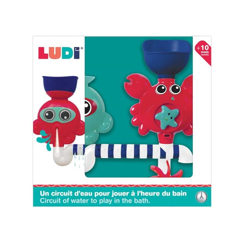 Set jouet pour le bain crabe - Image 1