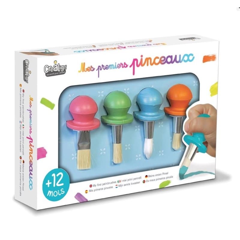 Mes premiers pinceaux - 4 pcs - Image 1