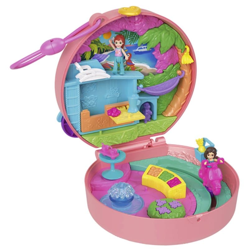 Polly Pocket  Coffret Aventure en Mobylette - Image 1