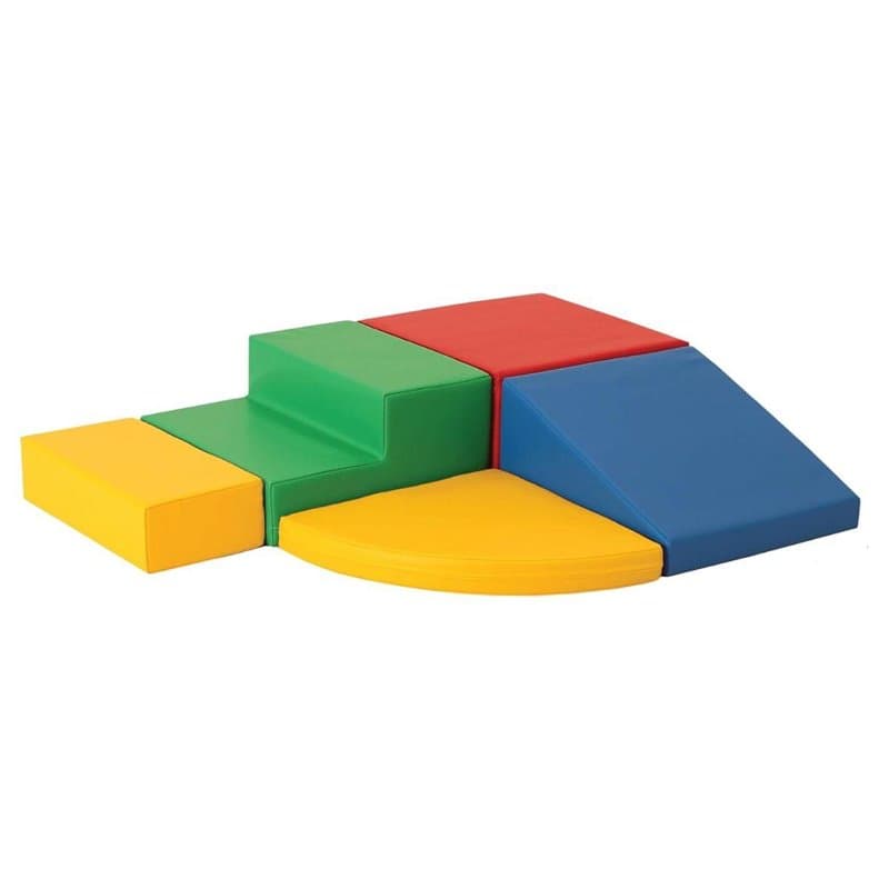 Ensemble blocs en mousse multicolore - Image 1