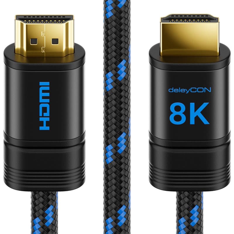 deleyCON 2m 8K cable HDMI 2.1 - Image 1
