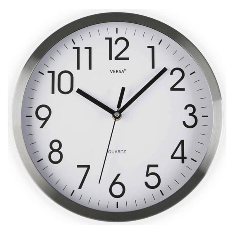 Horloge Murale Aluminium (4,1 x 25 x 25 cm) - Image 1